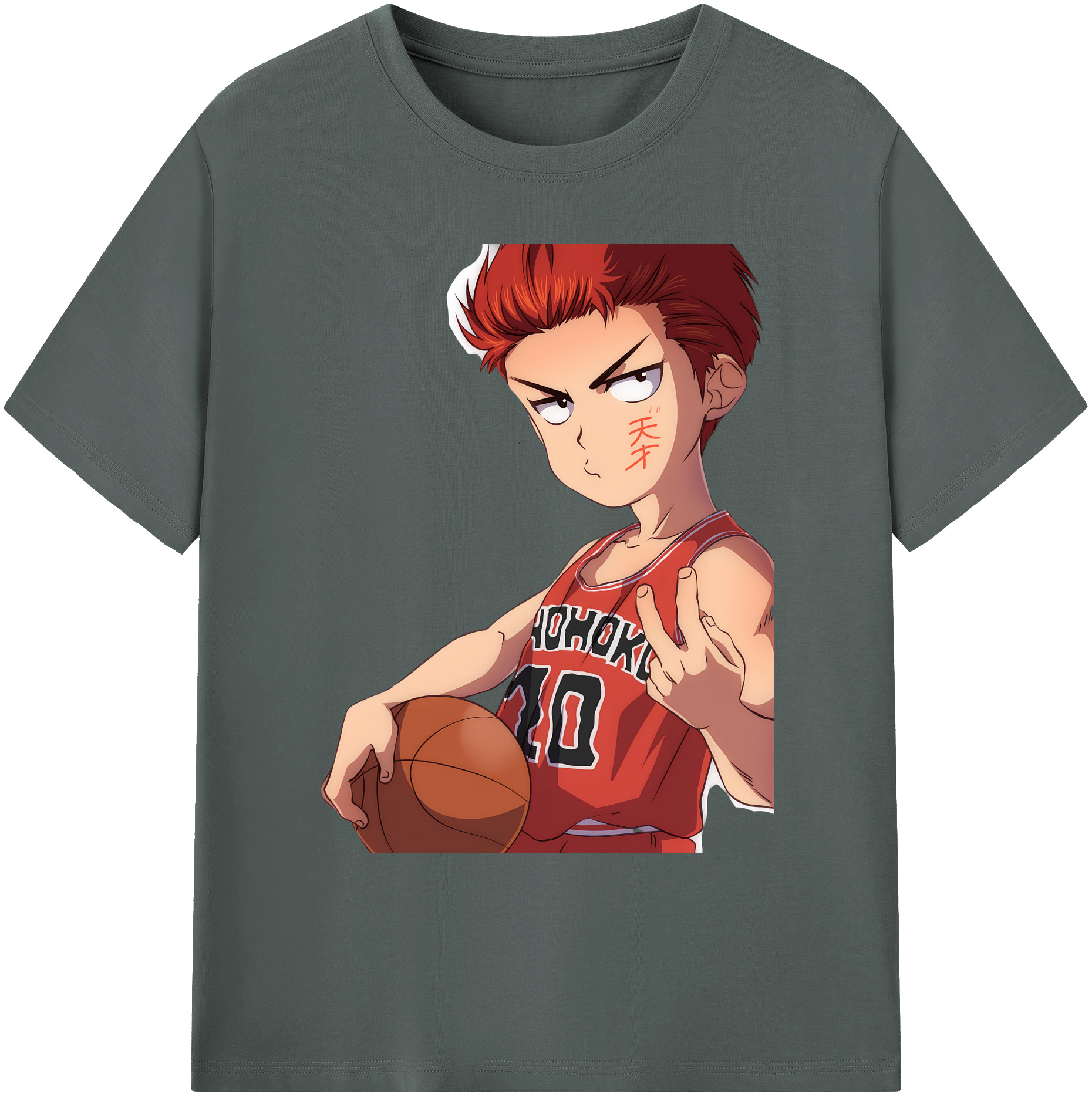 （画像用） SLAM DUNK／スラムダンク 綿100％ メンズ半袖Tシャツ｜肌触りやわらか＆通気性